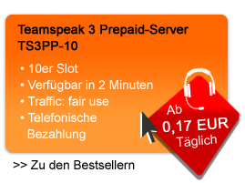 Teamspeak 3 Server